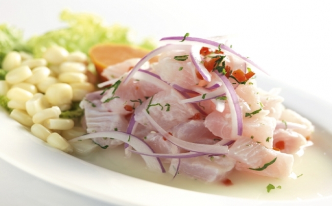 Cebiche de pescado de Restaurante Sonia